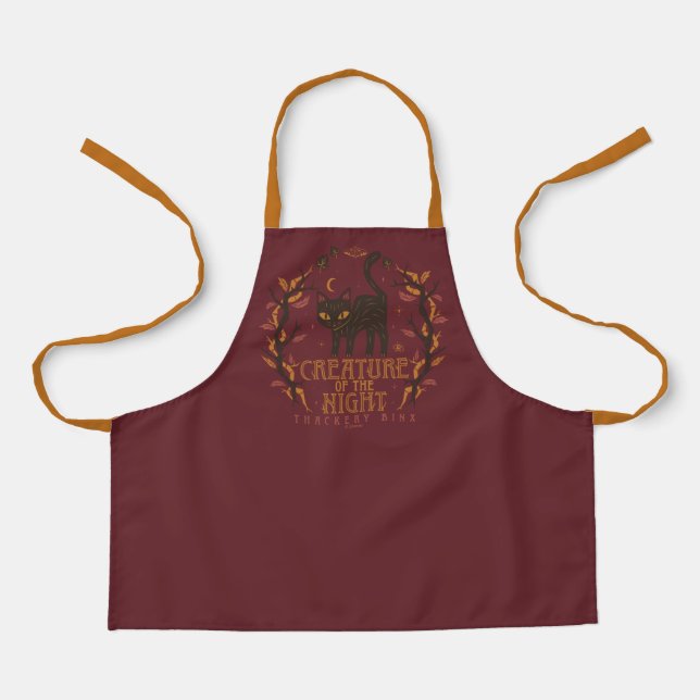 Hocus Pocus Thackery Binx Night Magic Apron (Front)