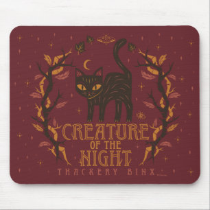 Hocus Pocus Thackery Binx Night Magic Mouse Pad