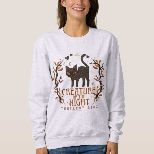 Hocus Pocus Thackery Binx Night Magic Sweatshirt (Front)