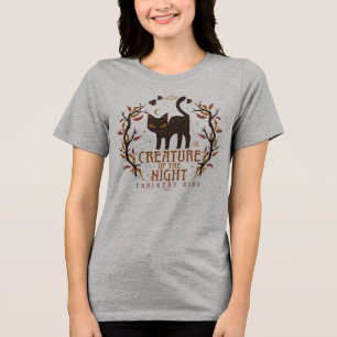 Hocus Pocus Thackery Binx Night Magic Tri-Blend Shirt