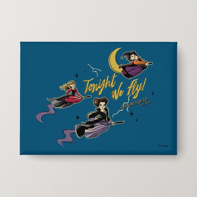 Hocus Pocus Tonight We Fly Broom Squad (Front)