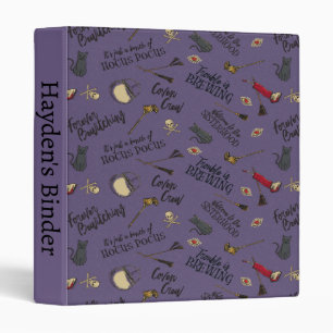 Hocus Pocus Trouble is Brewing Pattern Binder
