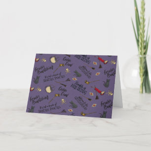 Hocus Pocus Trouble is Brewing Pattern Card