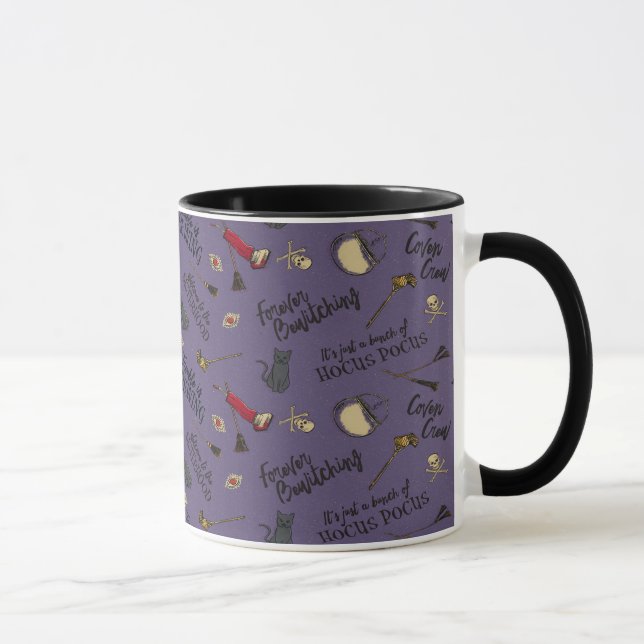 Hocus Pocus Trouble is Brewing Pattern Mug (Right)