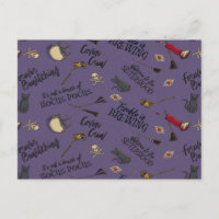 Hocus Pocus Trouble is Brewing Pattern