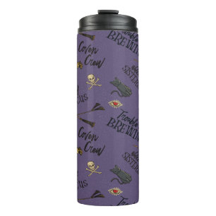 Hocus Pocus Trouble is Brewing Pattern Thermal Tumbler