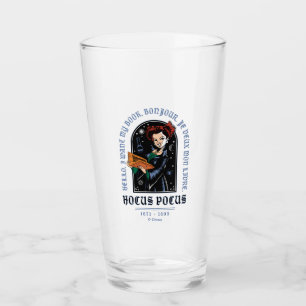 Hocus Pocus Winifred’s Book of Spells Glass