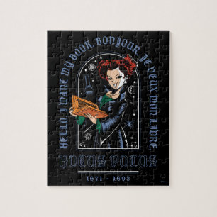 Hocus Pocus Winifred’s Book of Spells Jigsaw Puzzle