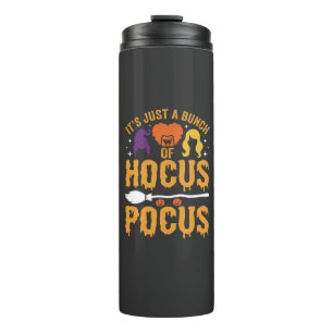 Hocus Pocus Witch Halloween Vector Design Thermal Tumbler