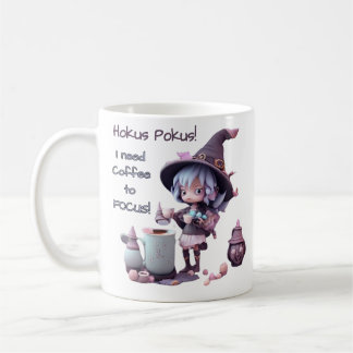 Hocus Pokus I need Coffee to FOCUS! Mug