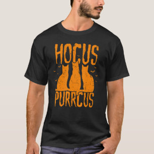Hocus Purrcus Halloween Witch Cats Parody 1 T-Shirt