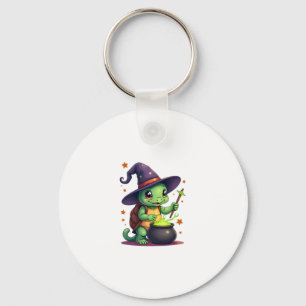 Hocus Shellcus Turtle Keychain