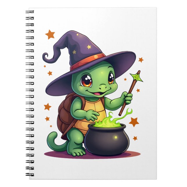 Hocus Shellcus Turtle Notebook (Front)