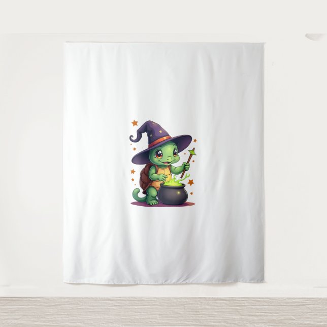 Hocus Shellcus Turtle Tapestry (Front)