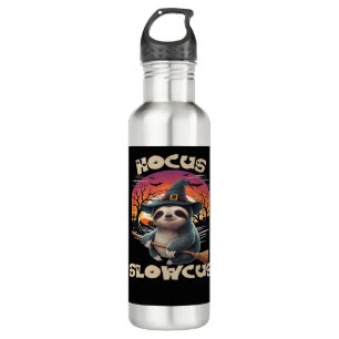Hocus Slowcus Sloth lovers Halloween costume tee E 710 Ml Water Bottle