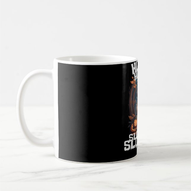 Hocus Slowcus Sloth lovers Halloween costume tee E Coffee Mug (Left)