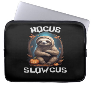 Hocus Slowcus Sloth lovers Halloween costume tee E Laptop Sleeve