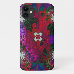 Hodge Podge Floral Abstract iPhone 11 Case