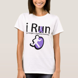 Hodgkins Lymphoma Awareness I Run T-Shirt