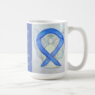 Hodgkins Lymphoma Disease Awareness Ribbon Mug
