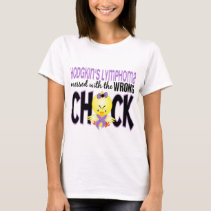 Hodgkins Lymphoma Messed With The Wrong Chick T-Shirt