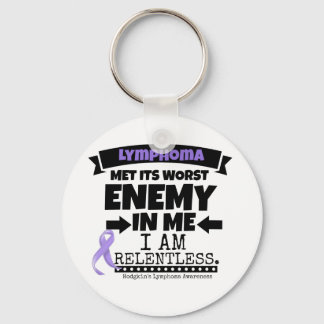 Hodgkin's Lymphoma Met Its Worst Enemy in Me Keychain