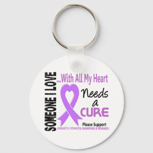 Hodgkins Lymphoma Needs A Cure 3 Keychain