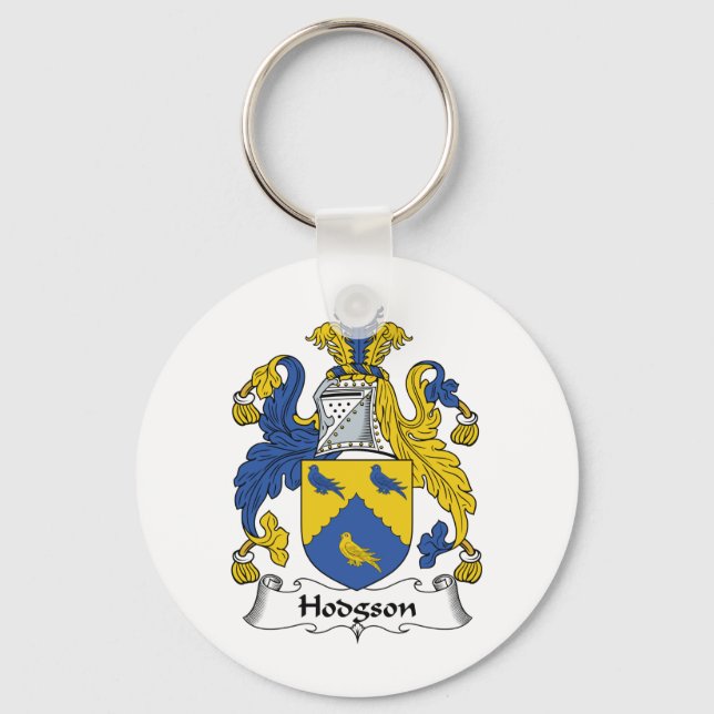 Hodgson Family Crest Keychain (Front)