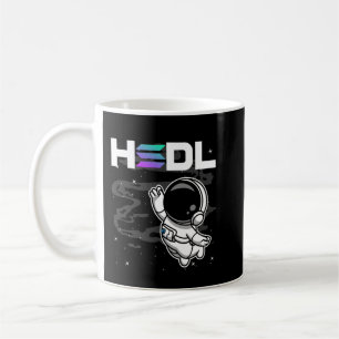HODL Astronaut Solana SOL Crypto Coin HODL Coffee Mug