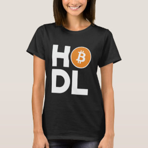 HODL Bitcoin Cryptocurrency BTC Trader T-Shirt
