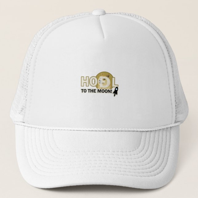 HODL DOGE TRUCKER HAT (Front)