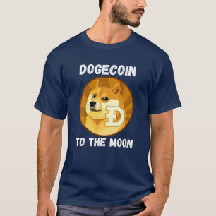 Hodl Dogecoin To The Moon - Crypto Doge Hodlers Fu T-Shirt