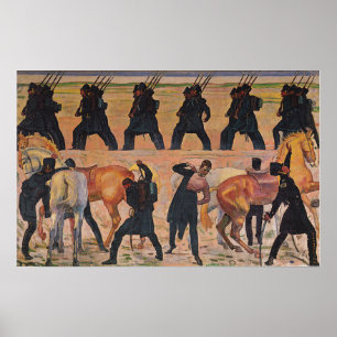 Hodler - Jena Students Depart For War Of Liberati… Poster