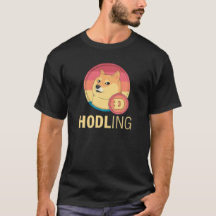 Hodling Doge Coin Crypto Digital Currency Cryptocu T-Shirt