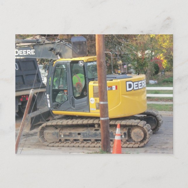 Hoe Working The Streets Postcard (Front)