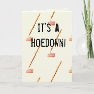 Hoedown Throwdown Party Invitation card