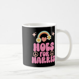 Hoes For Harris Funny Kamala Voter 2024 Wheimer Hu Coffee Mug