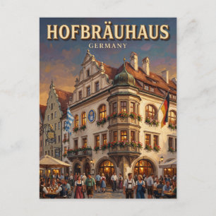 Hofbräuhaus Germany Postcard