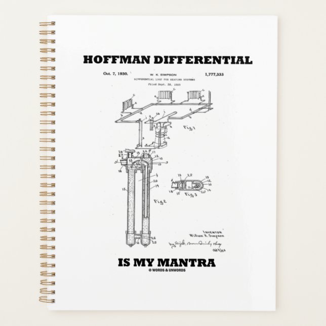 Hoffman Différence Est Mon Mantra Brevet US (Devant)