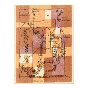 Hoffmanesque Scene by Paul Klee  Photo Print