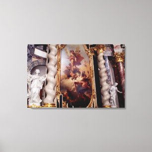 Hofkirche Chapel in the Residenz Palace, Canvas Print