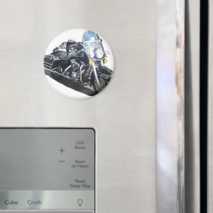 Hog Dog Refrigerator Magnet