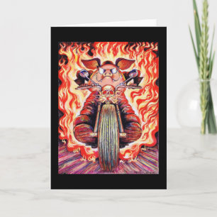 Hog Roast Greeting Card