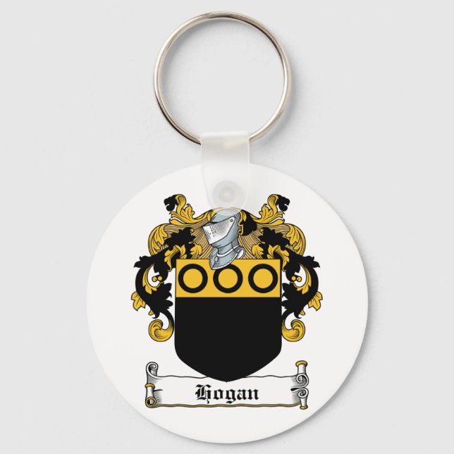 Hogan Family Crest Keychain (Front)