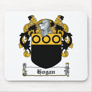 Hogan Family Crest Mouse Pad