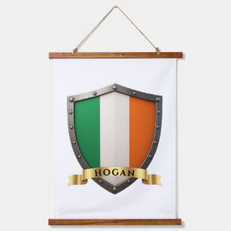 Hogan Ireland Heritage Shield Hanging Tapestry