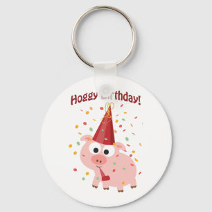 Hoggy Birthday! Keychain