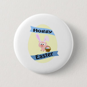 Hoggy Easter! 2 Inch Round Button