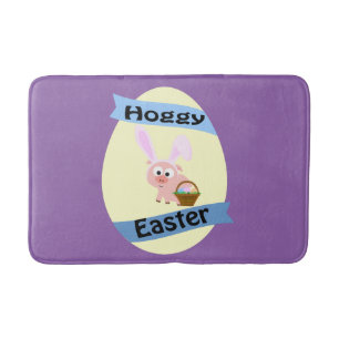 Hoggy Easter Pig Bath Mat