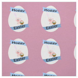 Hoggy Easter Pig Fabric